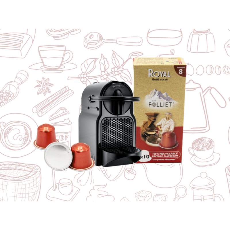 Capsules compatibles Nespresso® chocolat Café Royal x10